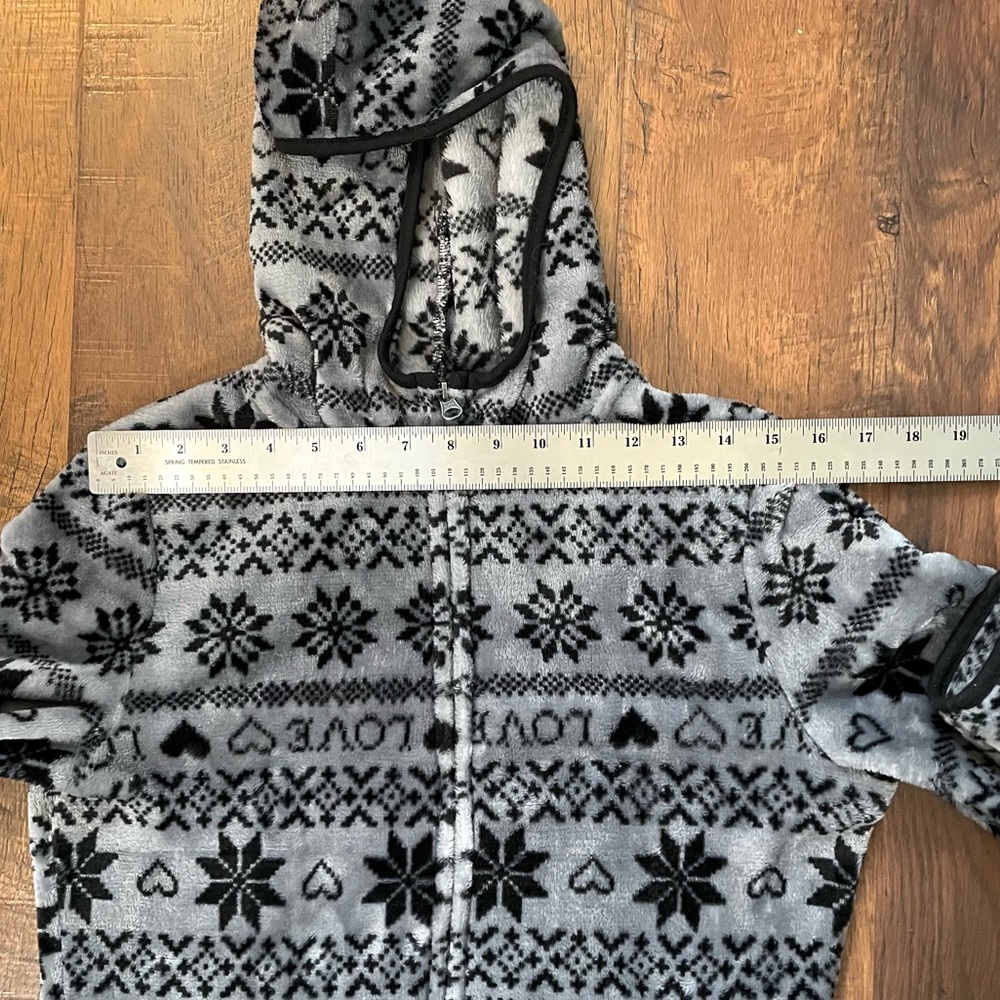 No Boundaries Super Soft Zipper Hoodie, Size M - image 8